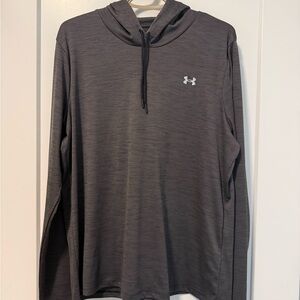 Under Armour Charcoal Pullover thin oversized hoodie